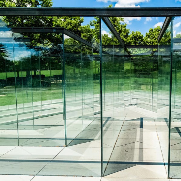 Update – Special Coating on Glass Labyrinth